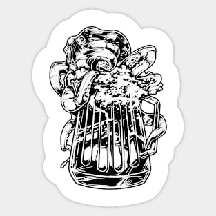 Kraken Beer Sticker